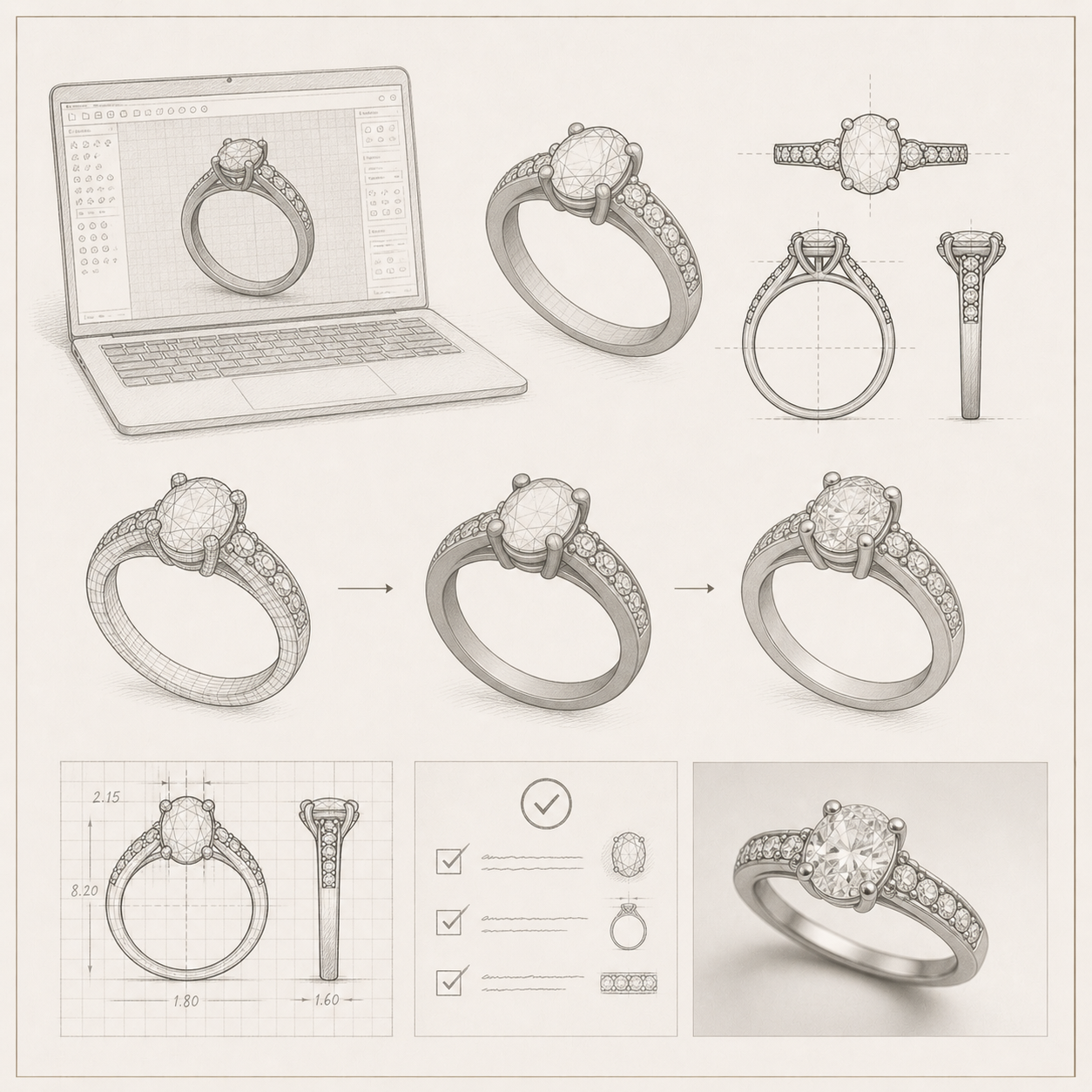 Etapa 3 — Design 3D